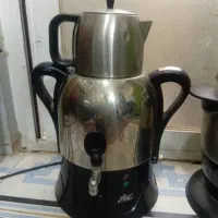 کتری سماور برقی استیل خارجی اتومات سالم و تمیز|سماور، چای‌ساز، قهوه‌ساز|اصفهان, شیخ اشراق|دیوار