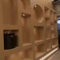 کناف لاین نوری میزTv کمد دیواری کاغذ دیواری شلف|میز تلویزیون|ساوه, |دیوار