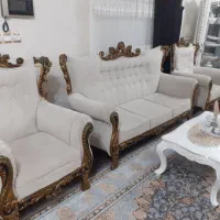 مبل ۷نفره سلطنتی|مبلمان خانگی و میز عسلی|لولمان, |دیوار