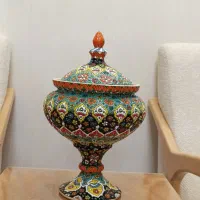 شکلات خوری مینا کاری