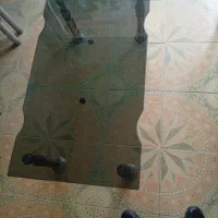 گل میز شیشه ای