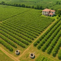 زمین ۱۰هکتاری + ویلا و باغ کیوی/حومه متل قو