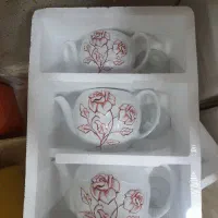 قوری سه تیکه چینی اصل