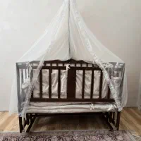 تخت نوزاد کنار مادر ننو دار سالم|تخت و صندلی بچه|تهران, بریانک|دیوار