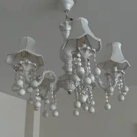 دوعدد لوستر ۵شاخه