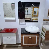 فول ست روشویی کابینتی ضدآب پی وی سی PVC حمام|لوازم سرویس بهداشتی|کرج, کمال‌شهر|دیوار