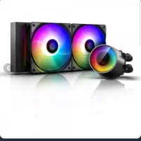 خنک کننده مایع پردازنده دیپ کول مدلCASTLE 240 RGB