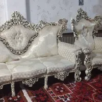 مبل سلطنتی ۹ نفره|مبلمان خانگی و میز عسلی|بناب, |دیوار