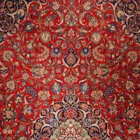 دامنه لچک ترنج فرش دستبافت LachakToranj