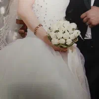 لباس عروس دانتل سالم درحد نو سایز ۳۶ ۳۸|لباس|تهران, سوهانک|دیوار