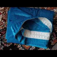 پرده مخمل همراه توری