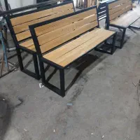 نیمکت چوب ترمو.   چوب روس. فلز چوب|صندلی و نیمکت|کرج, فاز ۳ گوهردشت|دیوار
