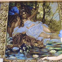 تابلو فرش دستبافت|تابلو فرش|خزل, |دیوار