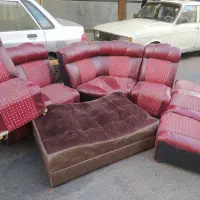 مبل چرم ۸ نفره