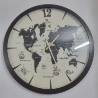 ساعت دیواری طرح نقشه