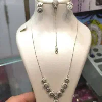سرویس و نیم ست وگردنبند نقره|جواهرات|شیراز, بازار|دیوار