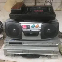 دستگاه dvd و ظبط و رادیو تلفن