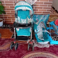 باسلام کالسکه و روروک هرسه تا باهم به فروش|کالسکه و لوازم جانبی|خوی, |دیوار