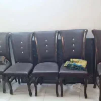 میز ناهار خوری ۶ نفره شیک چوب گردو قیمت مفت|میز و صندلی غذاخوری|اهواز, گلستان|دیوار
