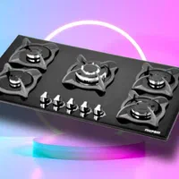 اجاق گاز ۵ شعله تیلار|اجاق گاز و لوازم برقی پخت‌وپز|رشت, حمیدیان|دیوار