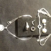 نیم ست نقره