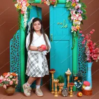 عکاسی تخصصی کودک تم نوروز 1405 آتلیه با تخفیف ویژه