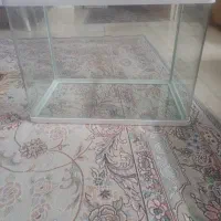اکواریوم شیشه خم در حد نو