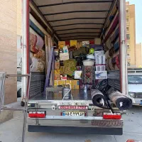 اسبابکشی اتوبار باربربمنزل با نیرو خاور نیسان