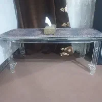 میز عسلی کریستال