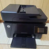 پرینتر رنگی چهارکاره وایرلس وشبکهhp177fw فول شارژ