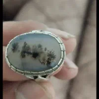 انگشتر نقره کار دست