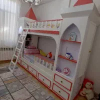 تخت دو طبقه|تخت و سرویس خواب|تهران, خاک سفید|دیوار