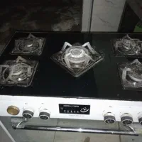 گاز صفحه ای ۵ شعله|اجاق گاز و لوازم برقی پختوپز|رامهرمز, |دیوار