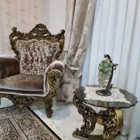 مبل ۹ نفره کاملا نو و سالم همراه با میز|مبلمان خانگی و میز عسلی|اشتهارد, |دیوار