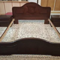 سرویس تخت خواب کامل، درب چوبی،تابلو ترمه