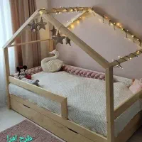 تخت کودک|تخت و سرویس خواب|قم, کلهری|دیوار