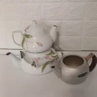 قوری کتری لعابی