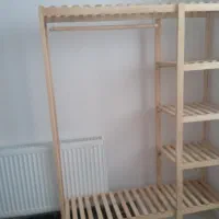 رگال چوبی|جاکفشی، کمد، دراور|سبزوار, فقیه سبزواری|دیوار