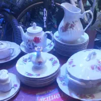 ظرف گل سرخی|ظروف سرو و پذیرایی|تهران, امام حسین|دیوار