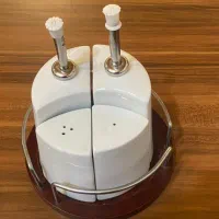 جای روغن و آبلیمو با نمکدان