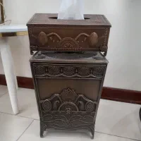 سطل آشغال پذیرایی،جای دستمال کاغذی،صندوقچه جانمازی|صنایع دستی و سایر لوازم تزئینی|تهران, تختی|دیوار