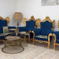 مبلمان در حد نو|مبلمان خانگی و میز عسلی|دهگلان, |دیوار