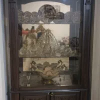 بوفه چوب پایین کمد دار تمیز و شیک