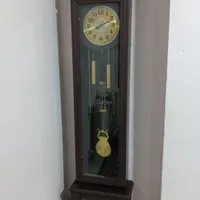 ساعت ایستاده تمام چوب