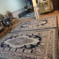 روفرشی‌ طلاکوب دار ۶ متری دوعدد