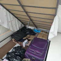 تخت دونفره جک دار همراه میز آرایش|تخت و سرویس خواب|تهران, گمرک|دیوار