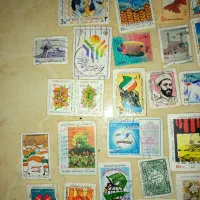 ۳۴ عدد تمبر کمیاب کلکسیونی|کلکسیون سکه، تمبر، اسکناس|بومهن, |دیوار