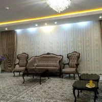 پرده پذیرایی  حریر گلبرجسته ترک و پنل مخمل ترک|پرده، رانر، رومیزی|تهران, سوهانک|دیوار