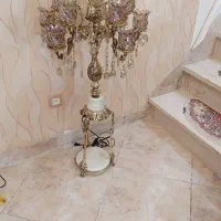 لوستر کنار سالنی برنز یا برنزی