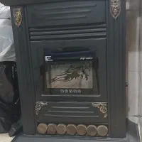 بخاری شومینه ای تمیزو سالم